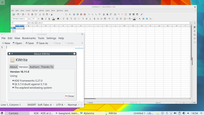     KDE Plasma 5.8