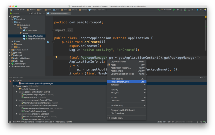    Android Studio 2.2