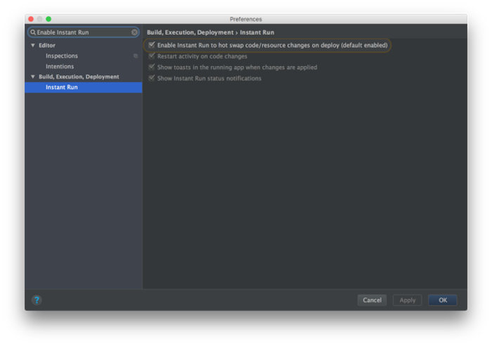    Android Studio 2.2