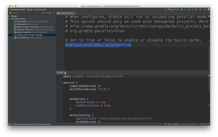    Android Studio 2.2